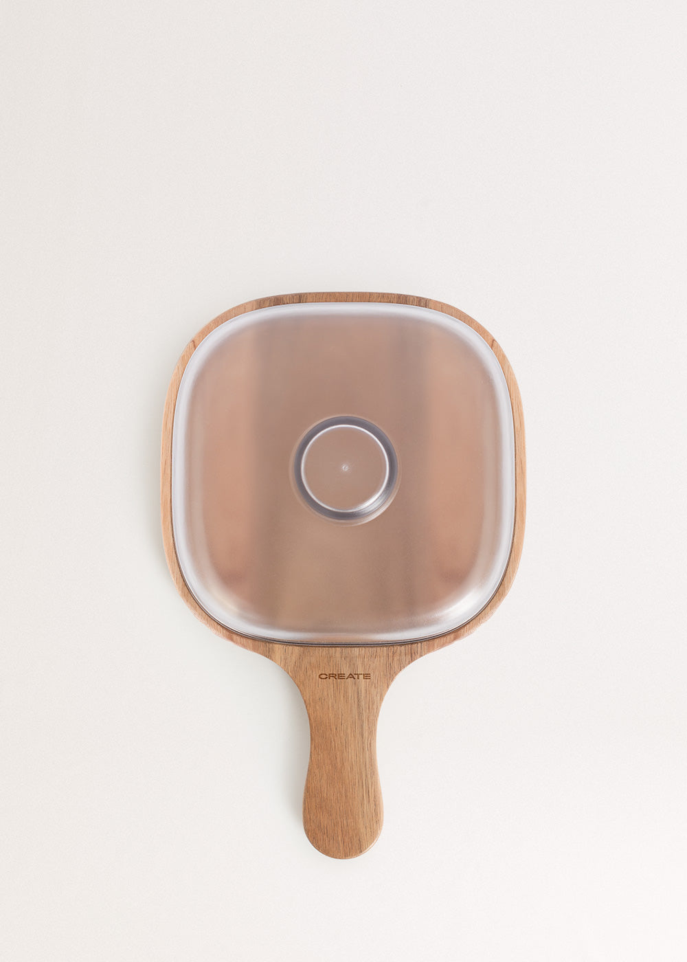 KITCHENWARE ESSENTIALS - Quesera de madera de acacia