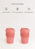 KITCHENWARE OUTDOOR ECO - Vaso con tapa para café de material reciclado