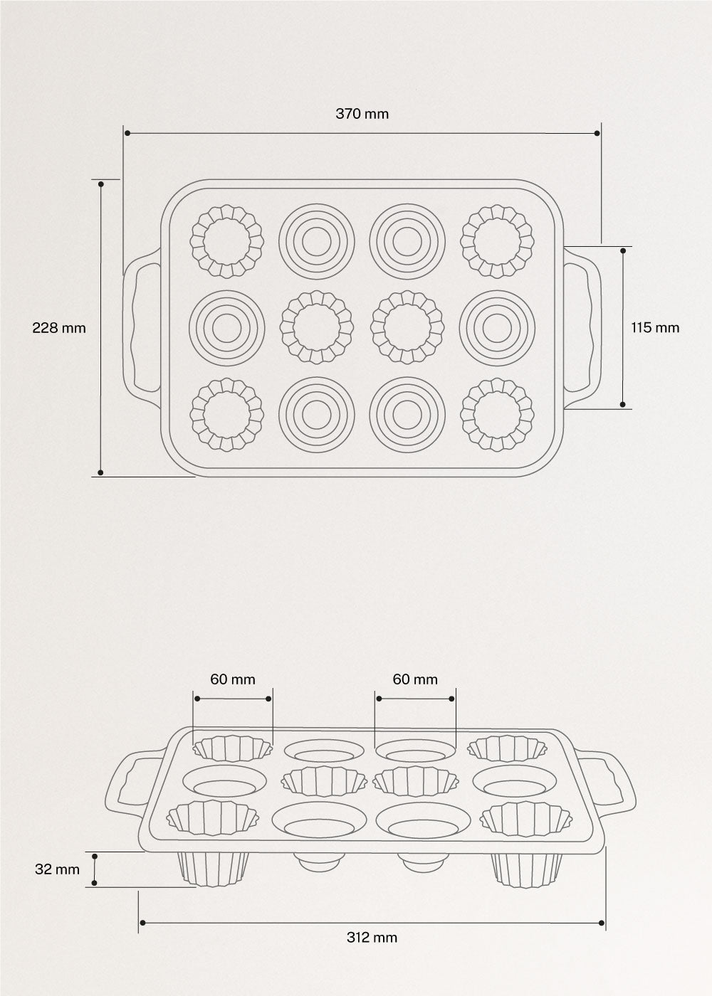 KITCHENWARE STUDIO - Moldes de cocina de silicona