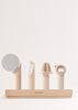 KITCHENWARE STUDIO - Pack de 4 utensilios de cocina con soporte de madera