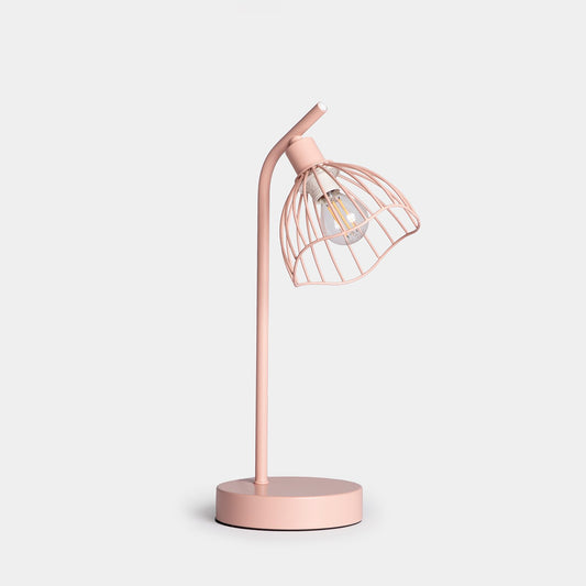 Lámpara de mesa de metal rosa Fada -  Klast
