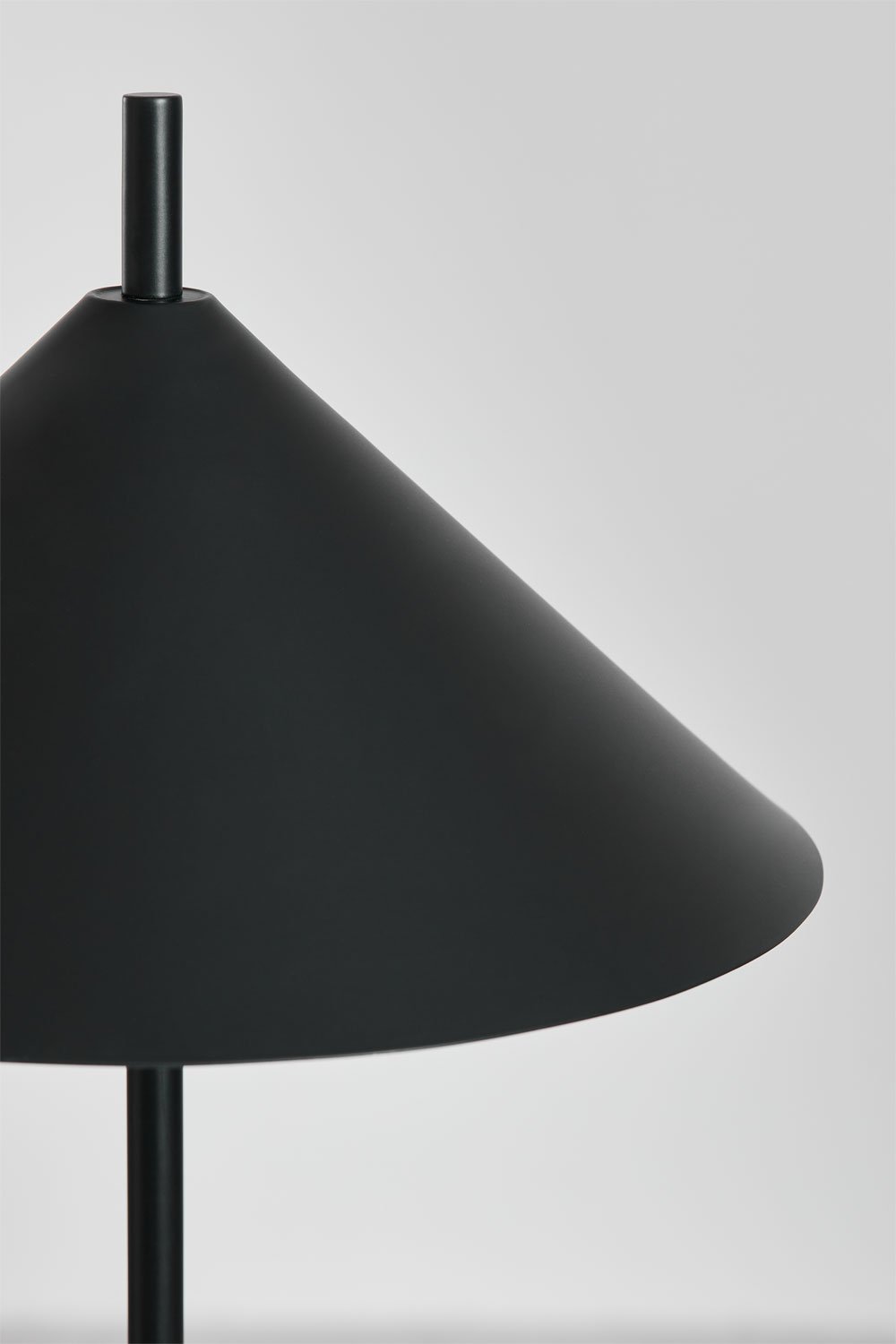 Lámpara de Pie en Metal Hilma Design Negro -  SKLUM