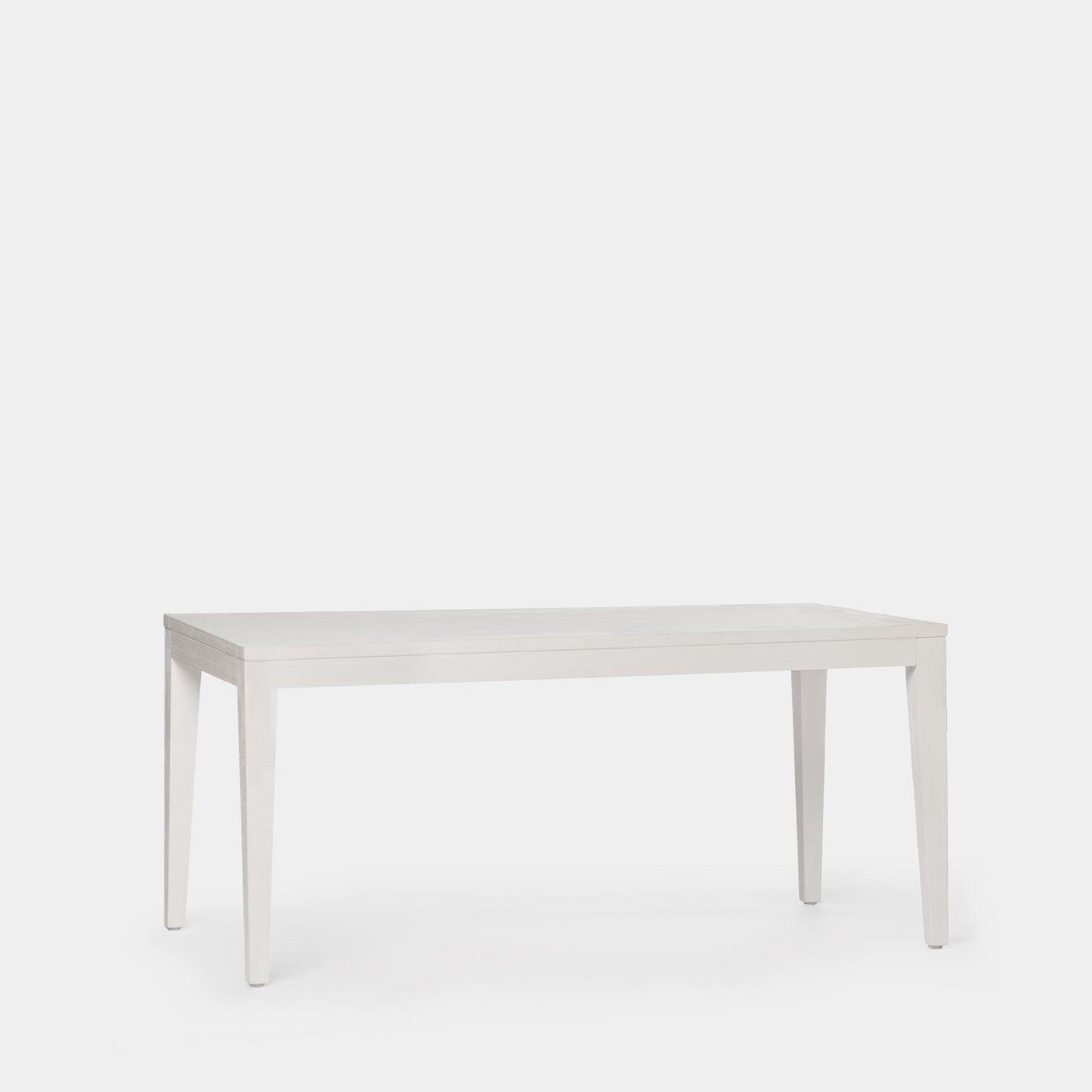 Mesa de centro blanca en chapa de pino y madera de abedul Mara -  Klast