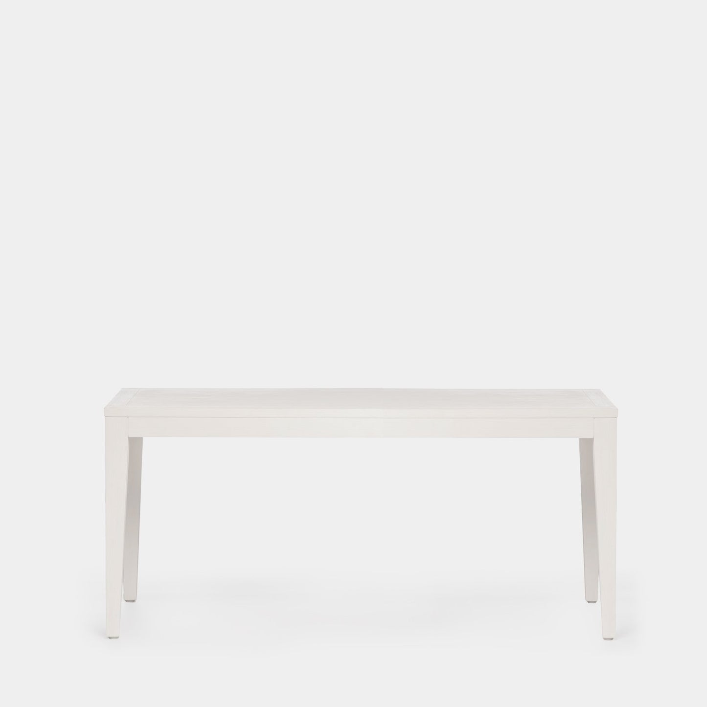 Mesa de centro blanca en chapa de pino y madera de abedul Mara -  Klast