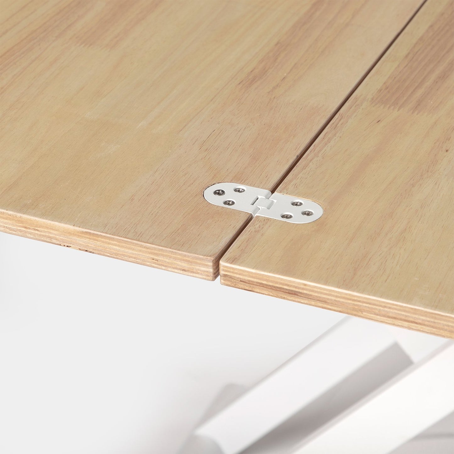 Mesa de centro elevable y extensible en madera de roble con pata blanca Tapi -  Klast