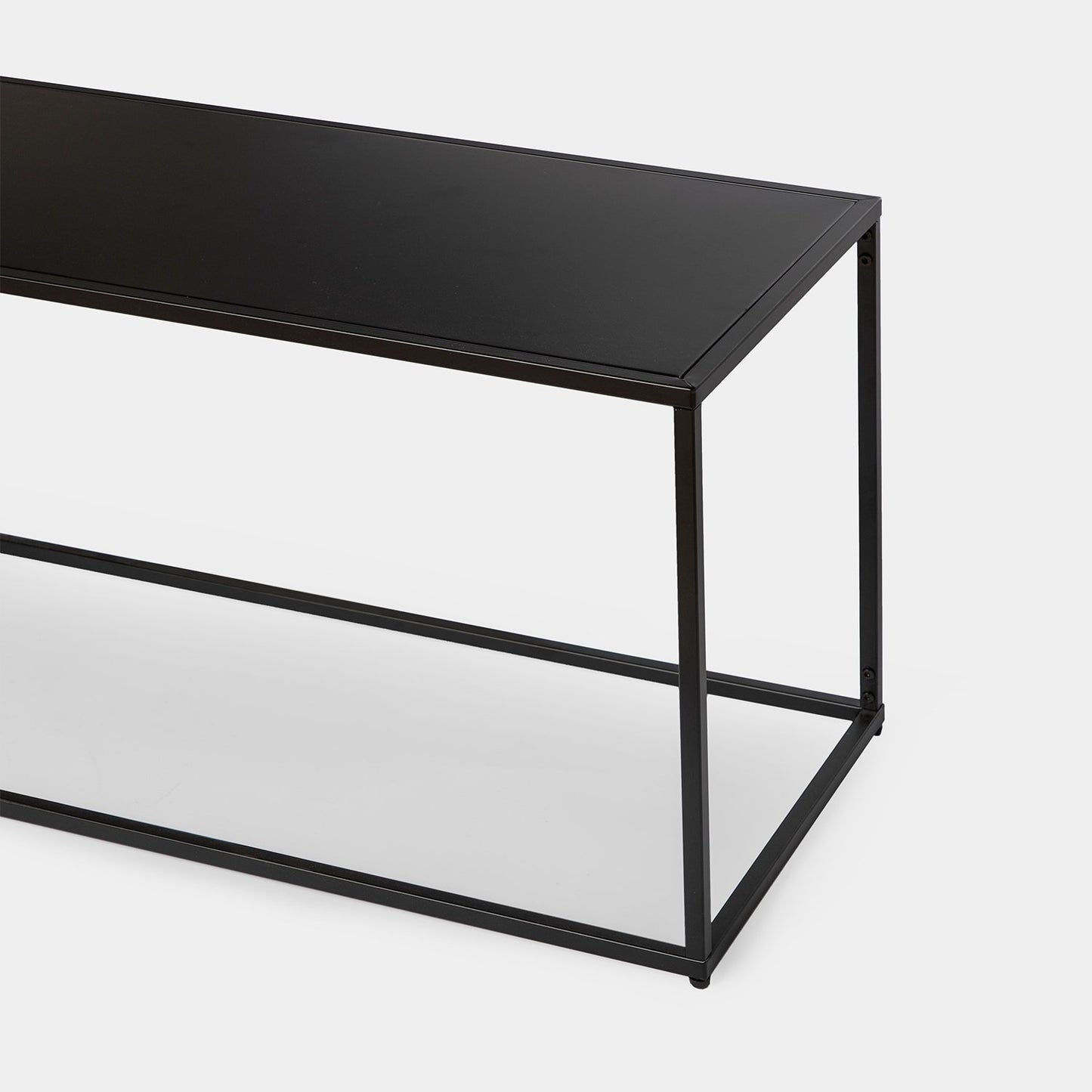 Mesa de centro en metal negro Yvi -  Klast