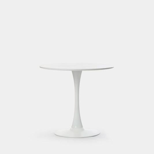 Mesa de comedor 80D redon dablanca Cory -  Klast