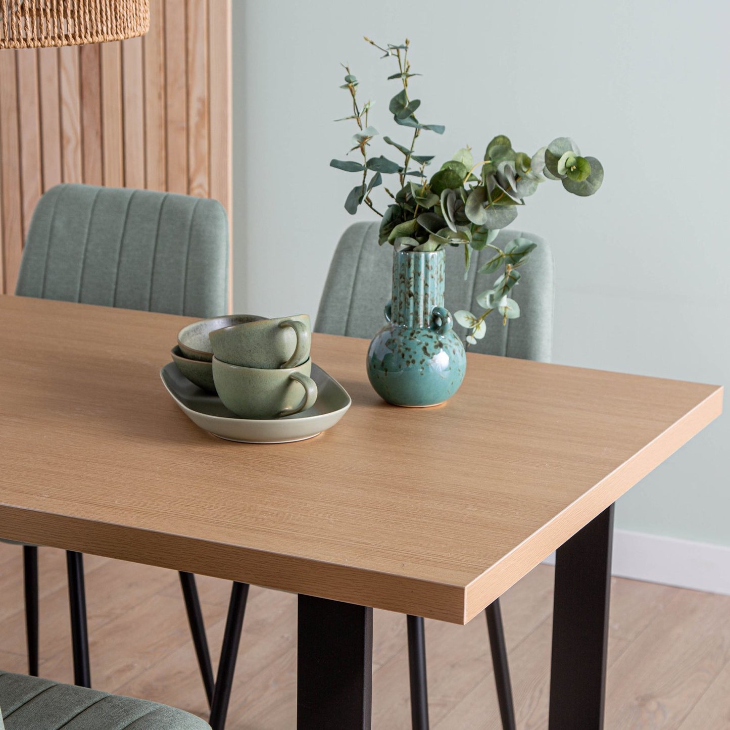 Mesa de comedor rectangul arefecto madera Paul -  Klast