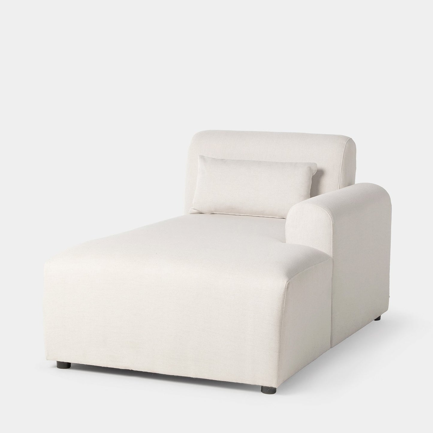 Módulo chaise longue derecha beige Cillian -  Klast