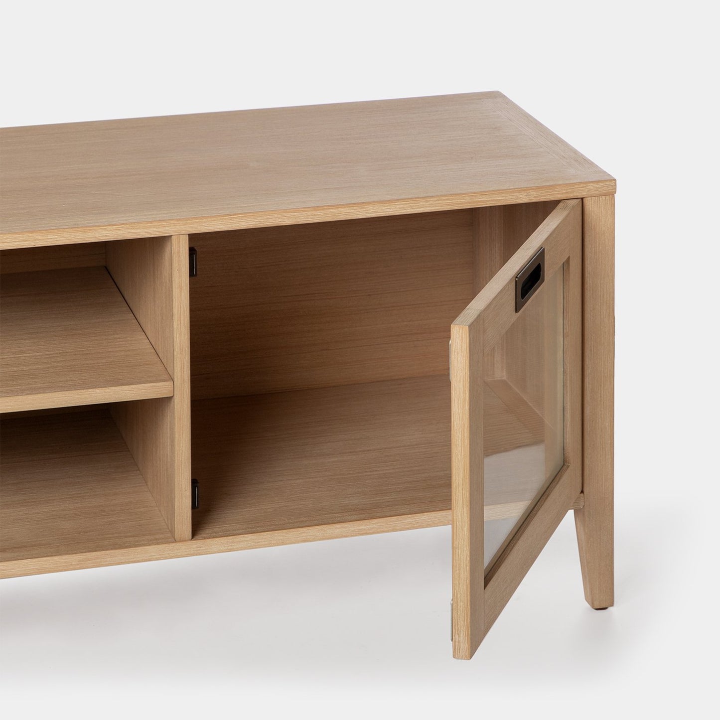 Mueble TV 140 en chapa de pino y madera de abedul Edan -  Klast