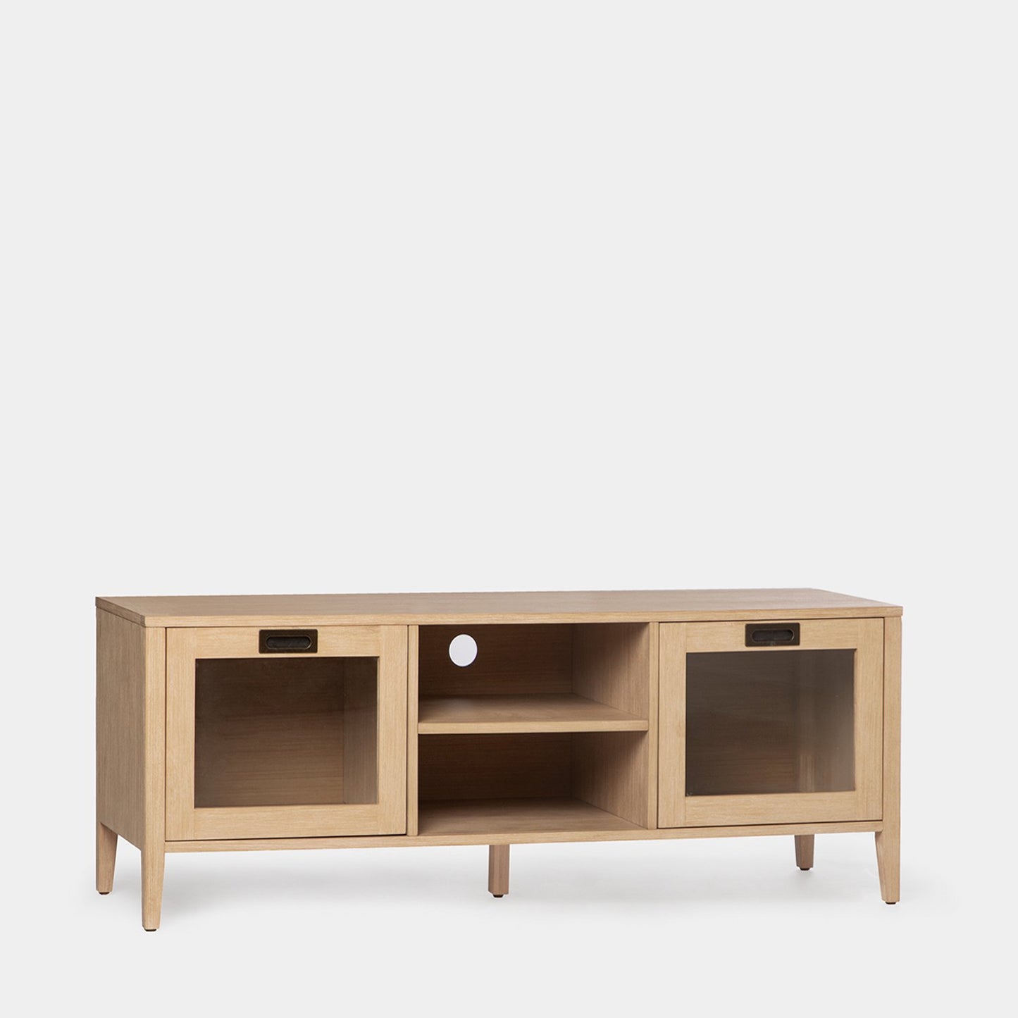 Mueble TV 140 en chapa de pino y madera de abedul Edan -  Klast