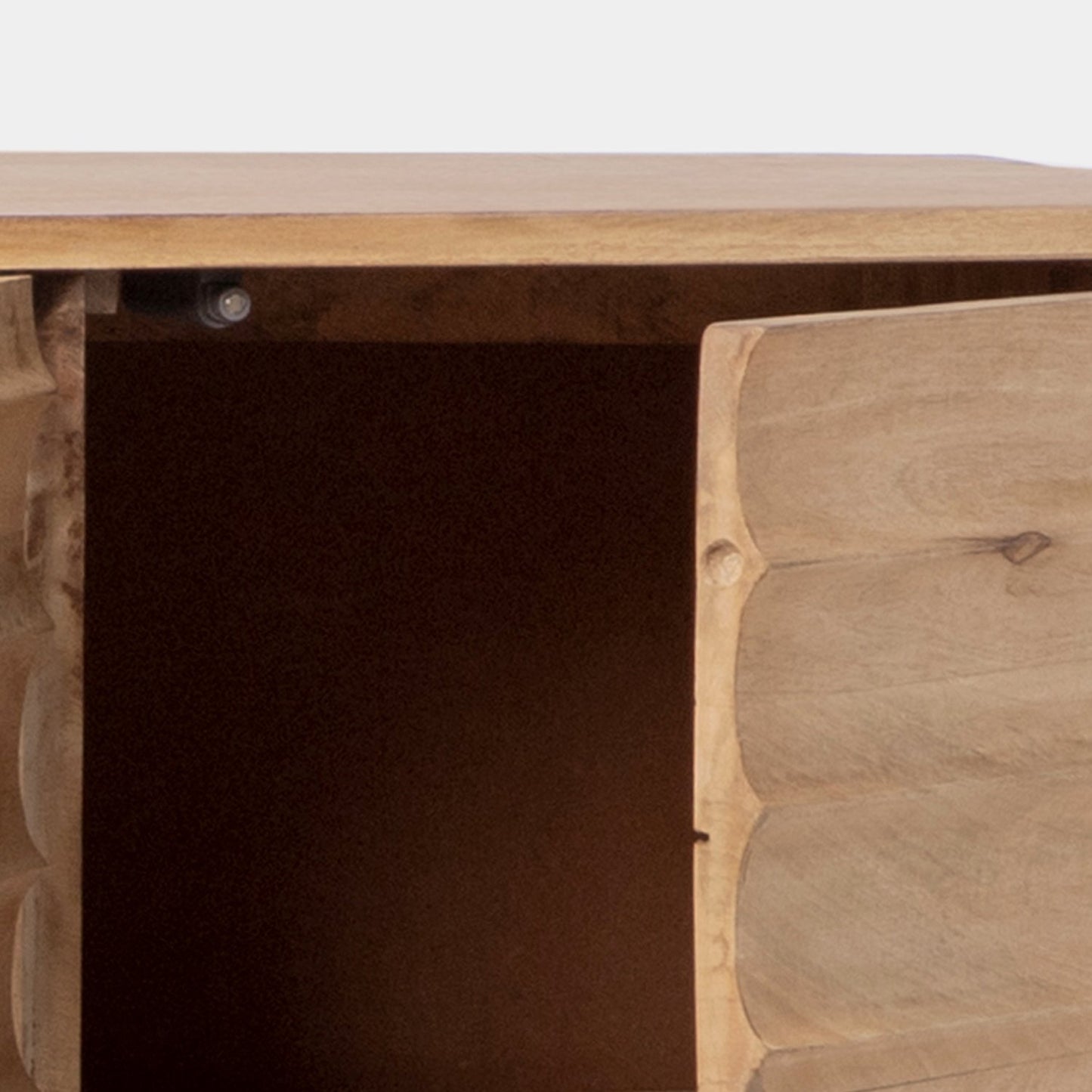 Mueble TV 140 en madera de mango de estilo natural Sama -  Klast