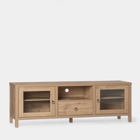 Mueble TV 160 en madera color natural Livorno -  Klast