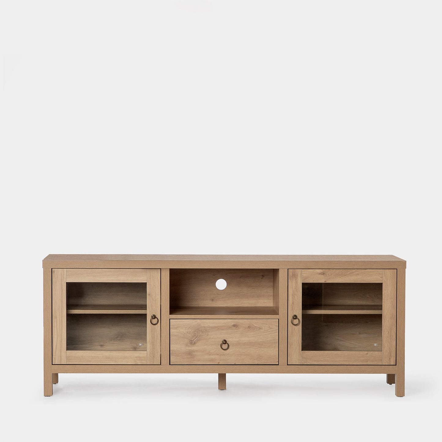 Mueble TV 160 en madera color natural Livorno -  Klast