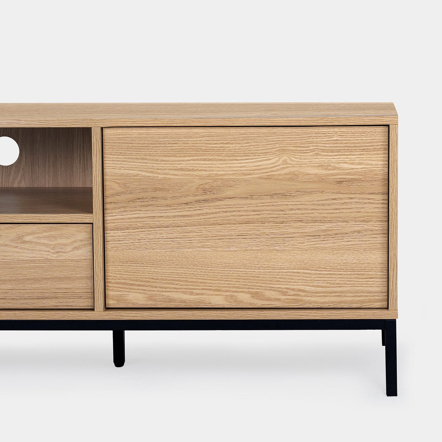 Mueble TV 160 en madera color natural Remi -  Klast