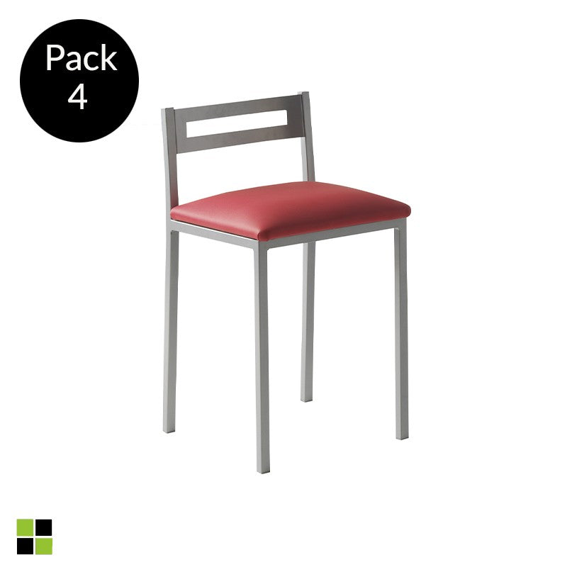 Pack Mesa de Cocina Calcuta + 2 Taburetes Moli - Momma Home