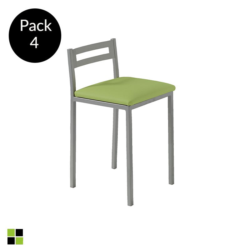 Pack Mesa de Cocina Calcuta + 2 Taburetes Moli - Momma Home