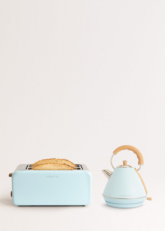 Pack TOAST RETRO Tostadora + KETTLE RETRO Hervidor de agua