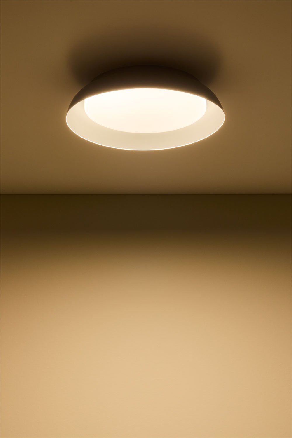 Plafón de Techo LED para Exterior en Acero Azanuy Negro -  SKLUM