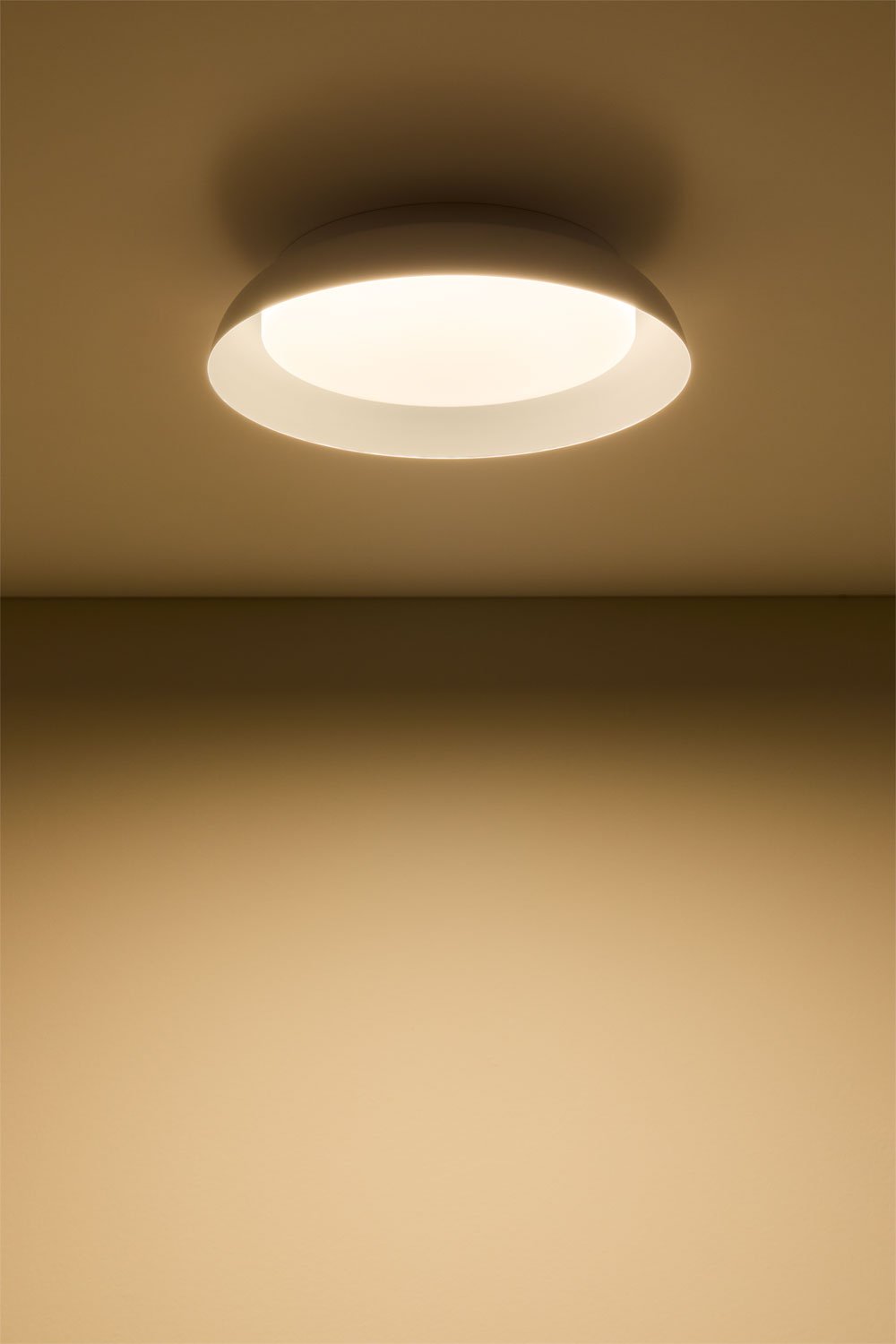 Plafón de Techo LED para Exterior en Acero Azanuy Blanco -  SKLUM
