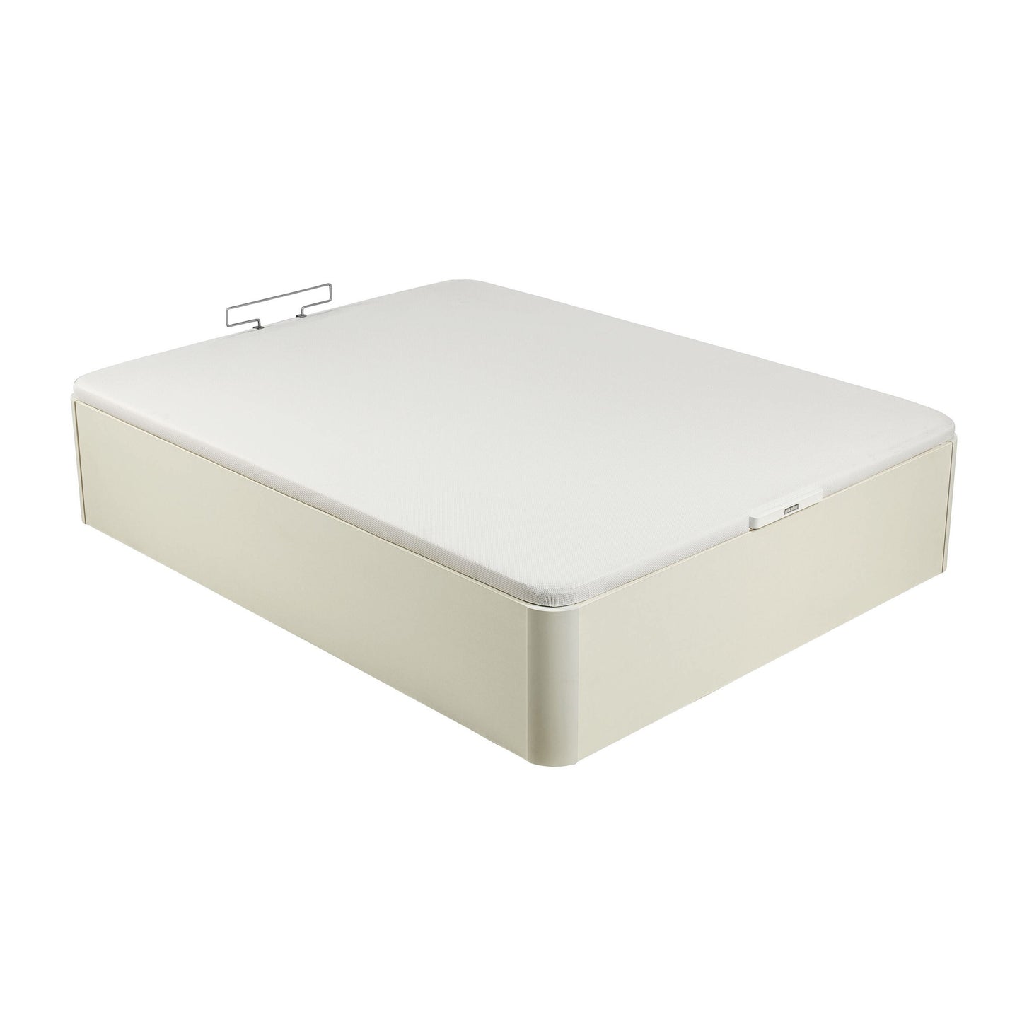 Canapé abatible de alta capacidad color blanco - NATURBOX 2.0 PLUS - 180x200