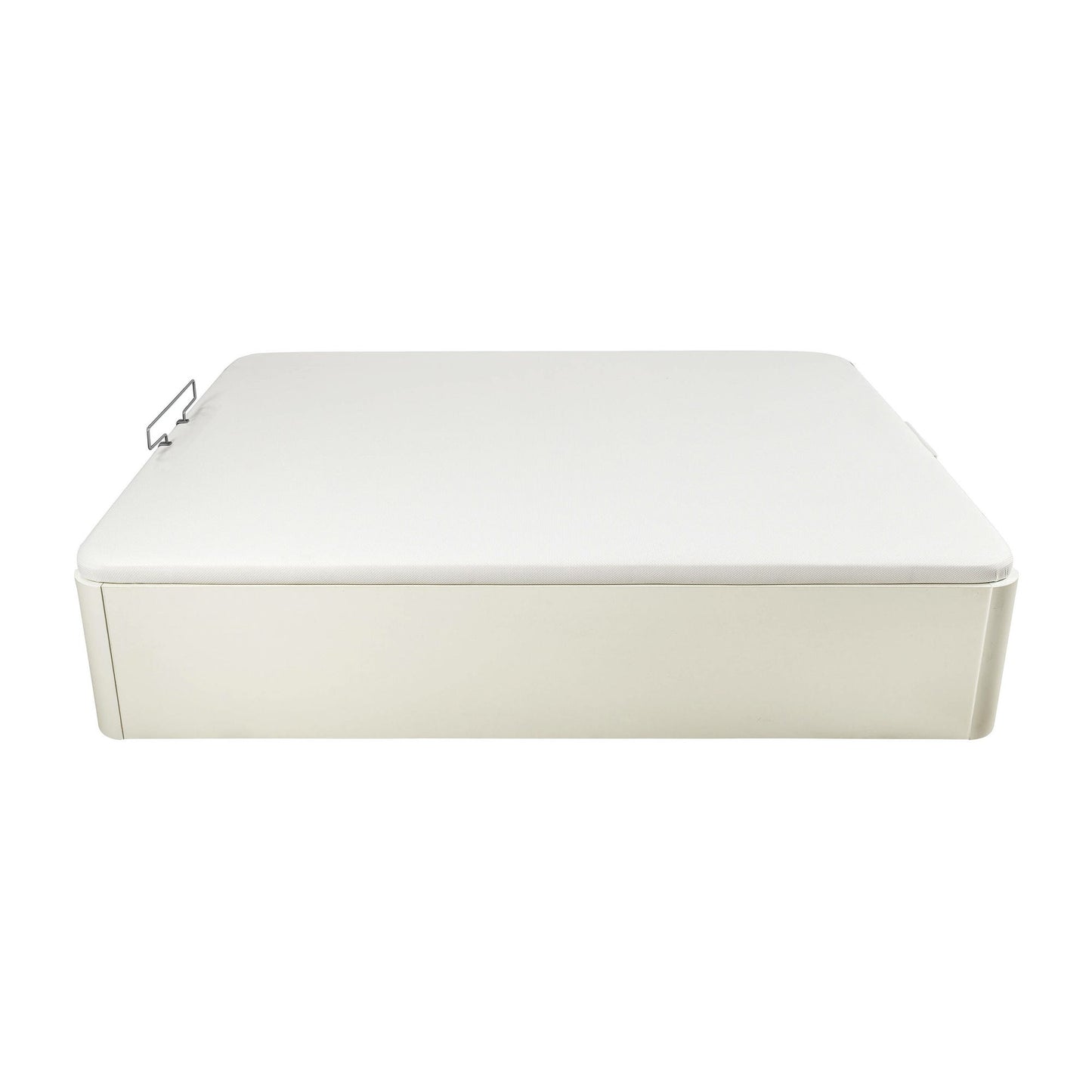 Canapé abatible de alta capacidad color blanco - NATURBOX 2.0 PLUS - 160x190
