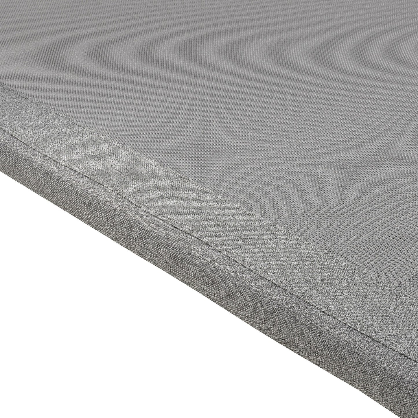 Base tapizada transpirable textil 3D de color piombo - DIVANLIN TEXTIL - 105x210