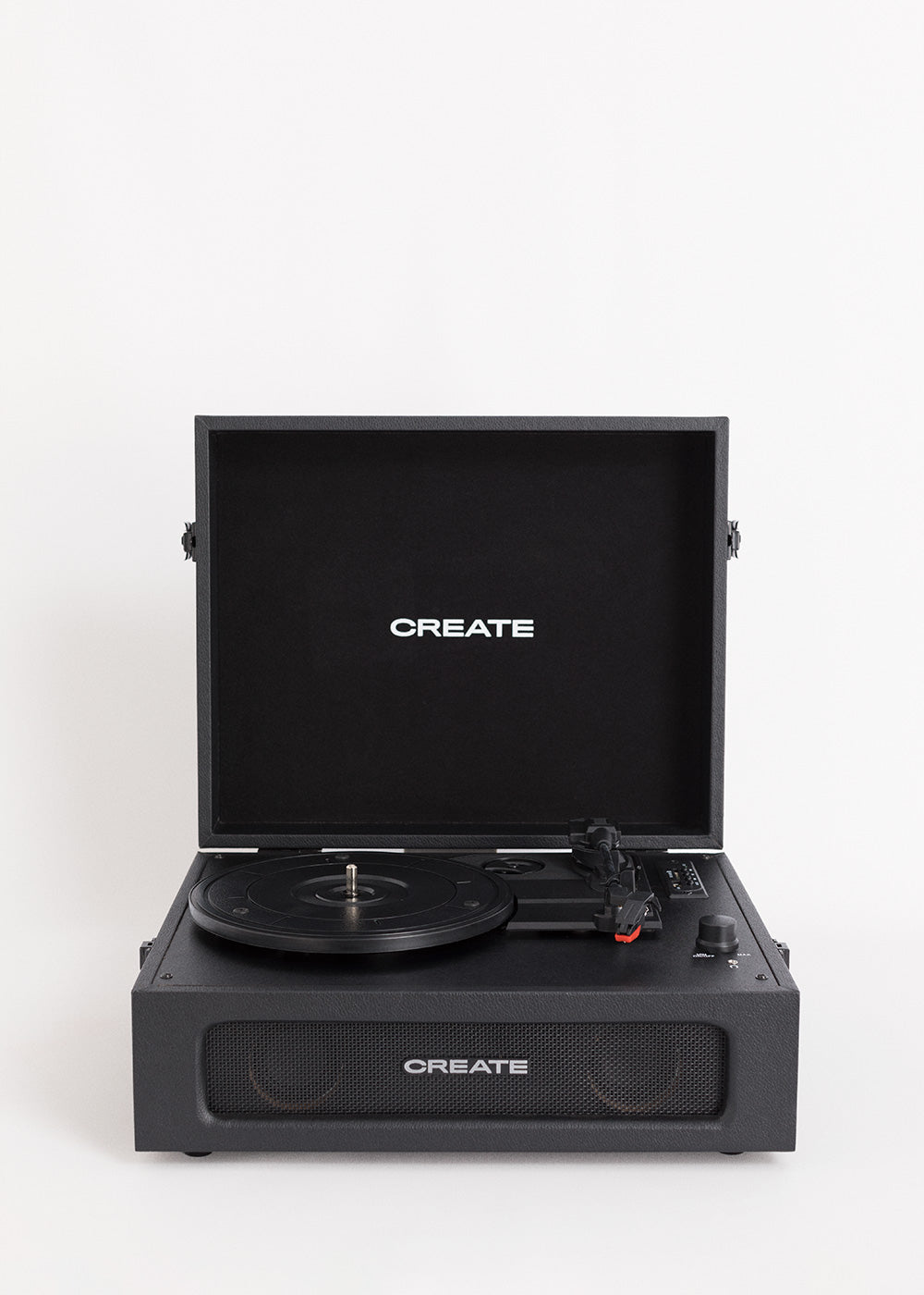 RECORD PLAYER COMPACT - Tocadiscos Retro con Bluetooth, USB, SD, MicroSD y MP3