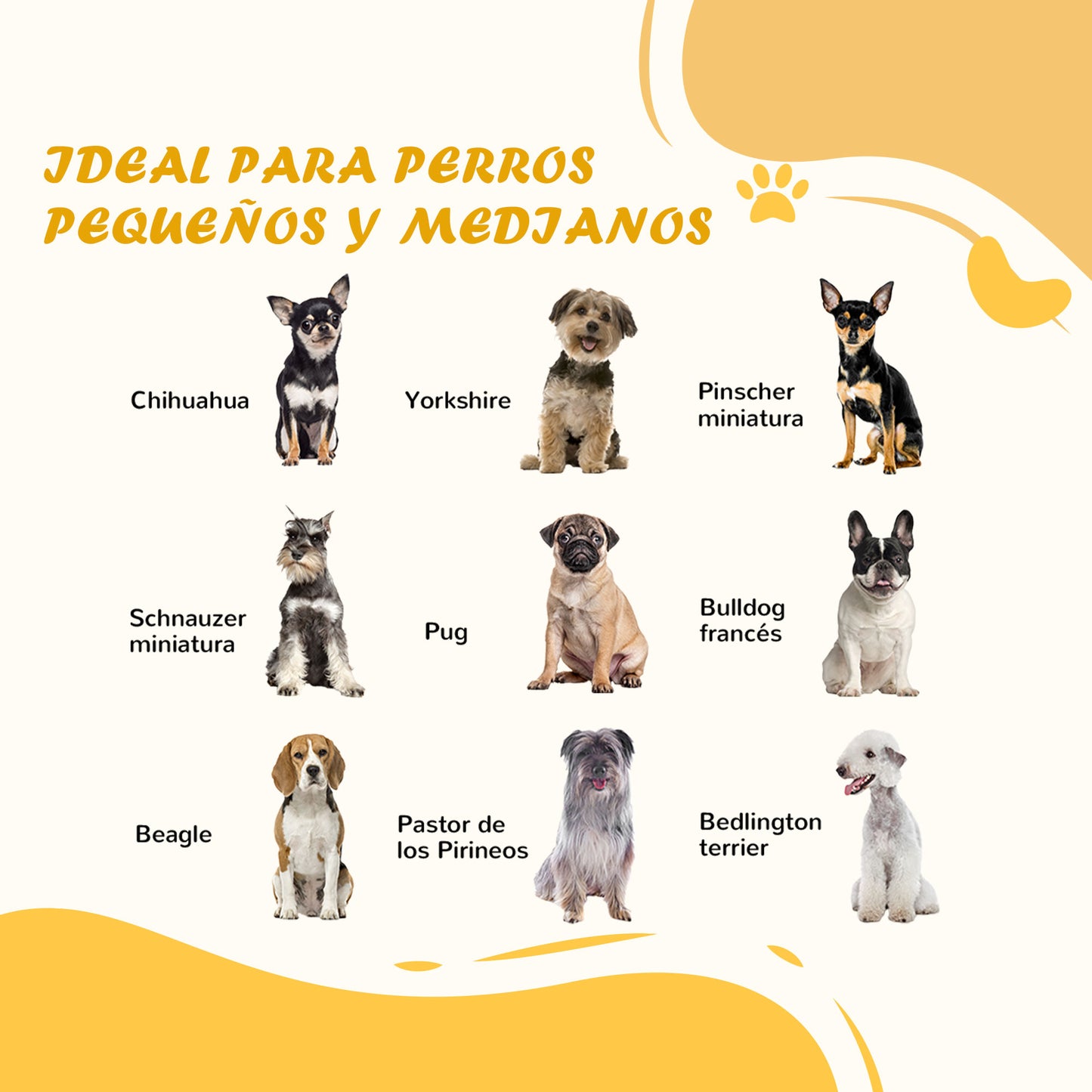 PawHut Barrera de Seguridad para Perros para Escaleras y Puertas 154x30x80 cm Valla para Perros Plegable con Soporte de Pie para Uso Interiores Blanco