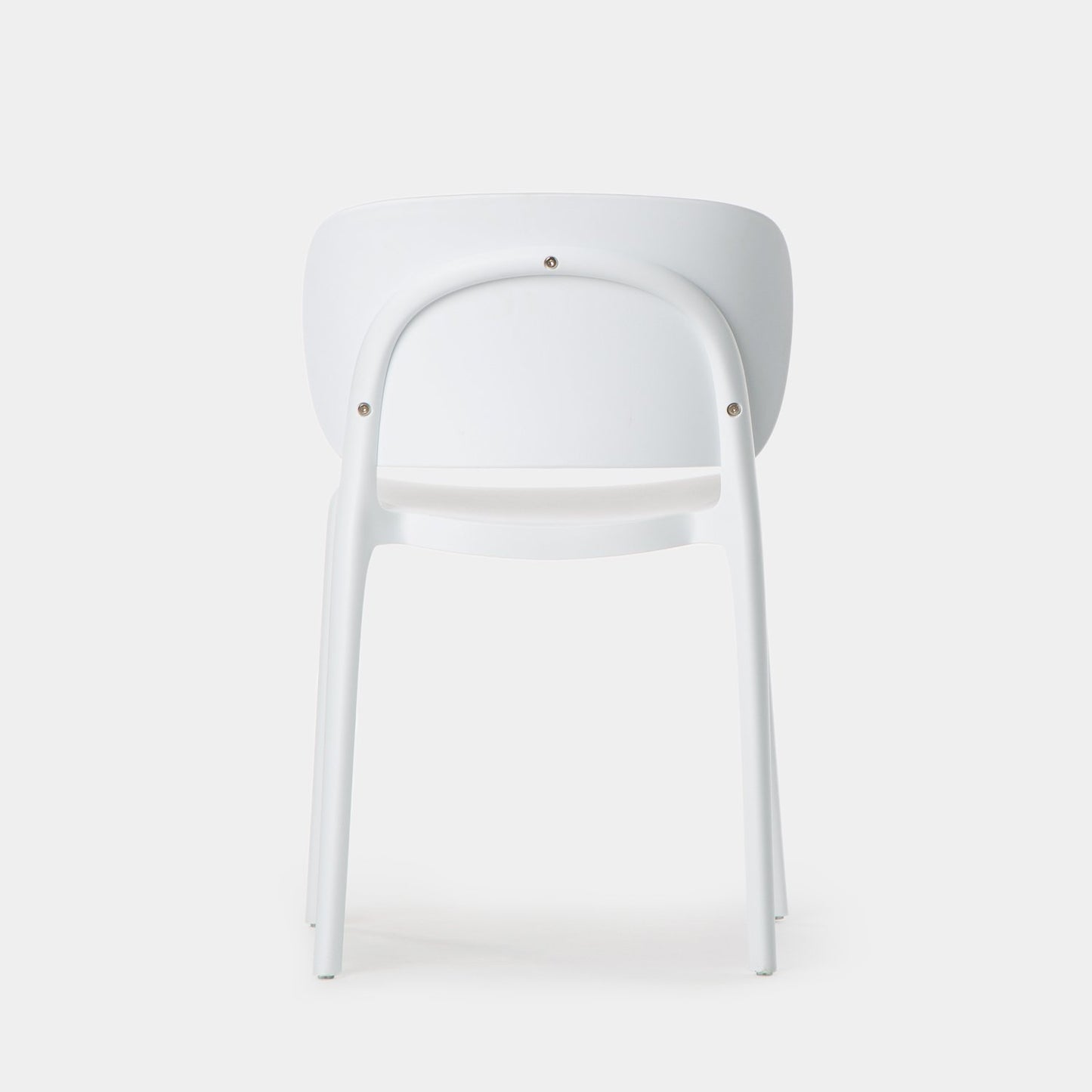 Silla de comedor en polipropileno blanco Jana -  Klast