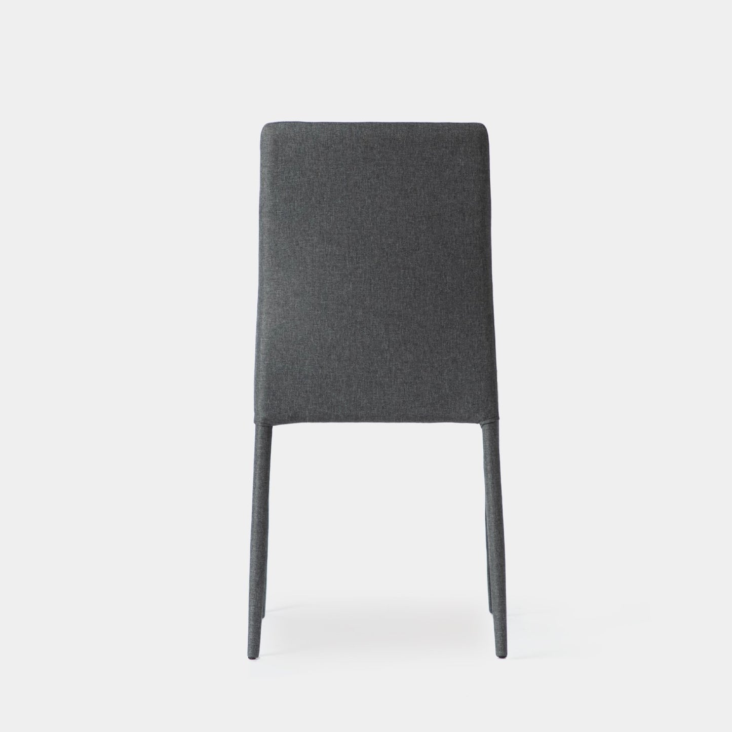 Silla de comedor tapizada gris oscuro Quinn -  Klast