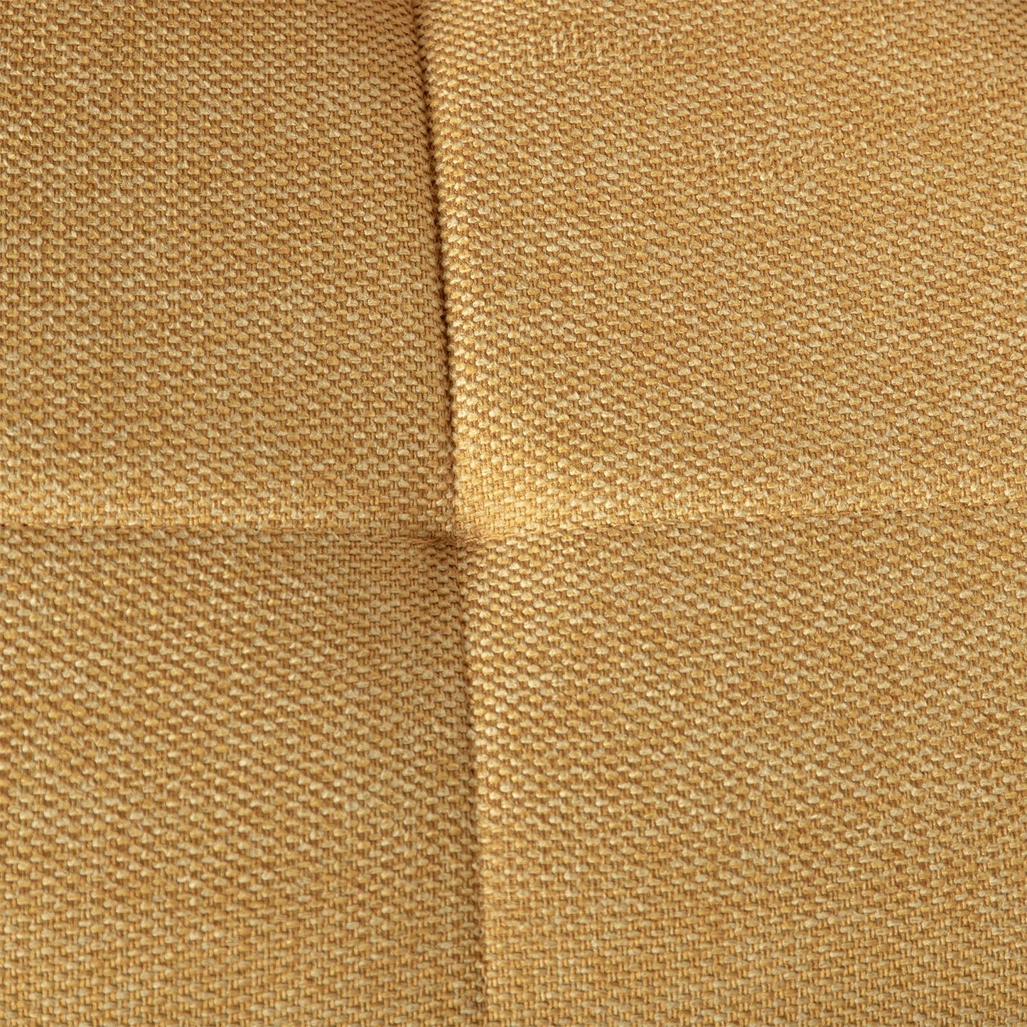 Silla de comedor tapizada mostaza con pata natural Ailan -  Klast