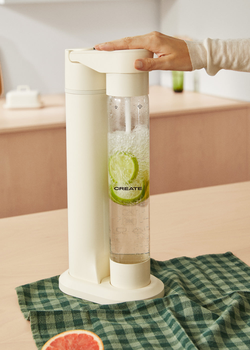 SODA MAKER STUDIO - Máquina para hacer agua con gas 1L