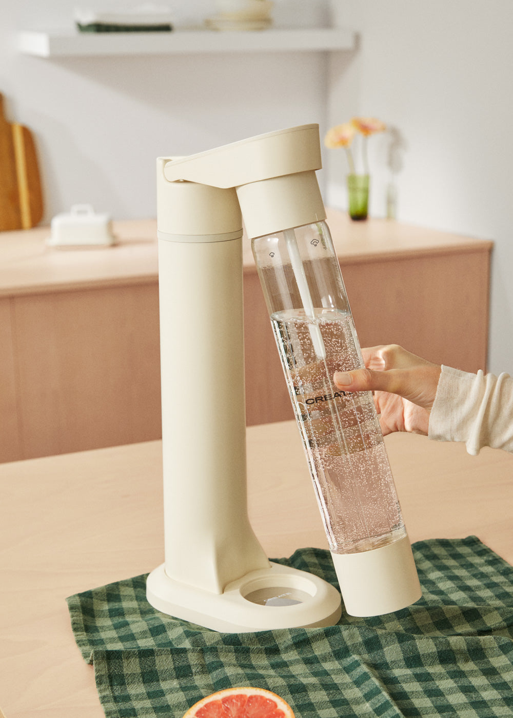 SODA MAKER STUDIO - Máquina para hacer agua con gas 1L