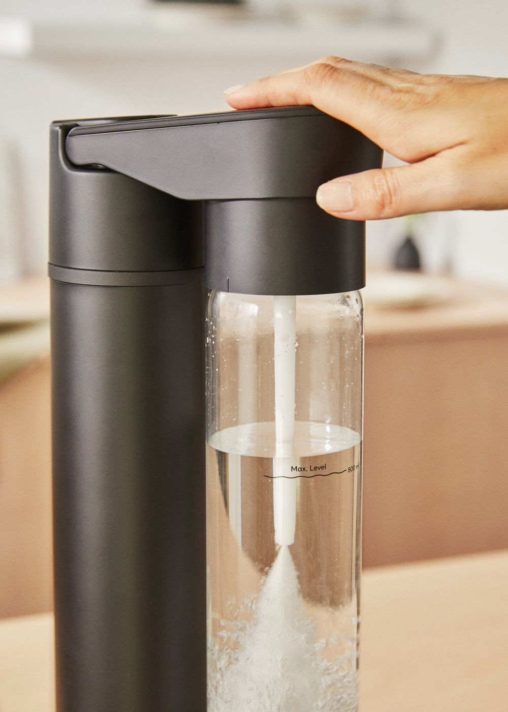 SODA MAKER STUDIO - Máquina para hacer agua con gas 1L