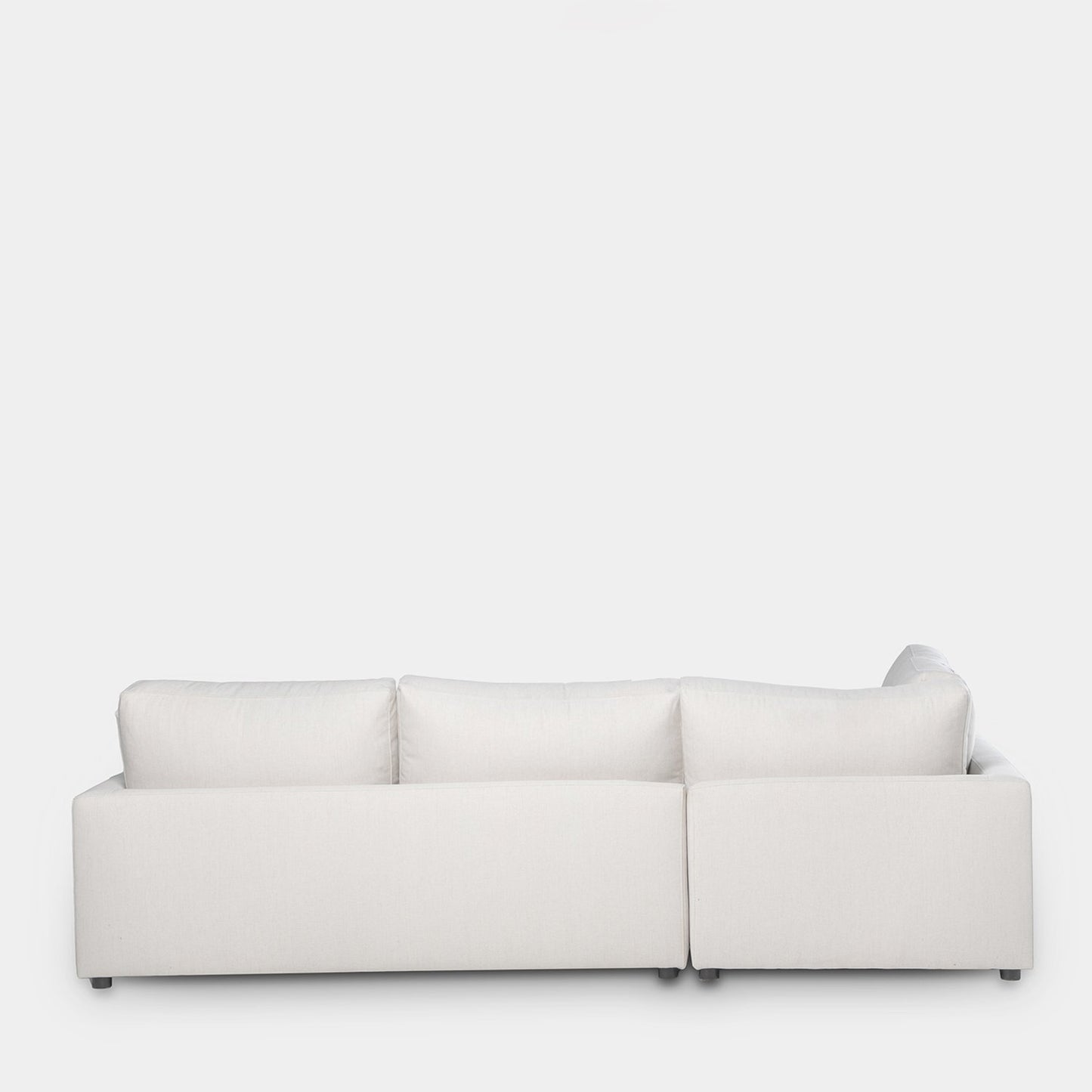 Sofá chaise longue izquierda de 3 plazas beige Varyag -  Klast