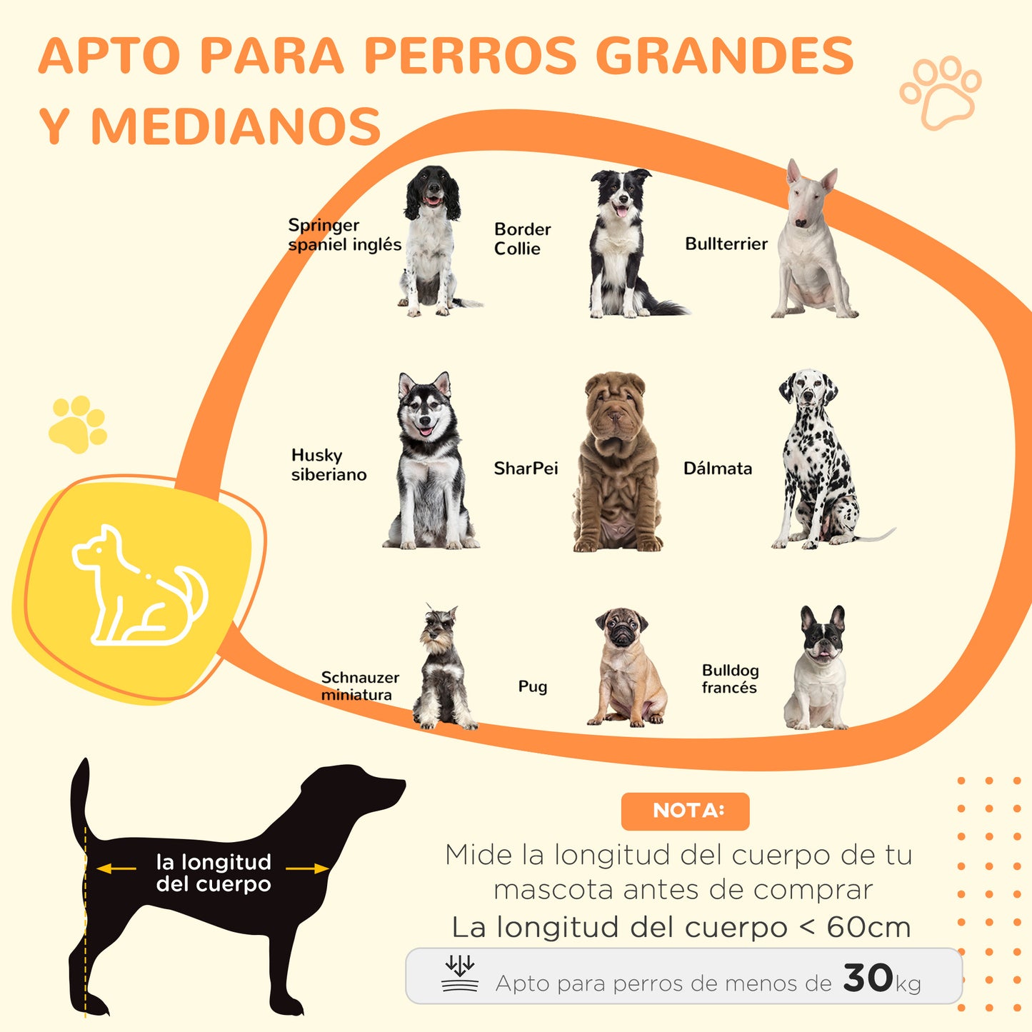 PawHut Jaula para Perros Grandes Estilo Mueble Casa para Perros 94x60x71,5 cm Mesa Auxiliar con 2 Puertas de Pestillo Cojín de Tela Oxford y Rejillas de Acero Gris