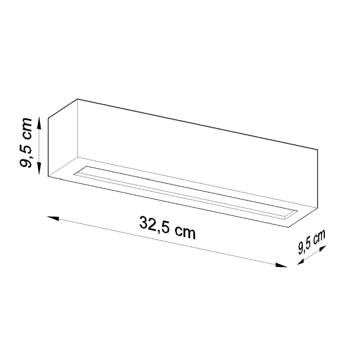 Aplique de cerámica VEGA - Sollux