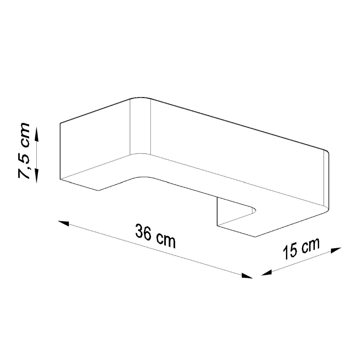 Aplique cerámica MAGNET - Sollux