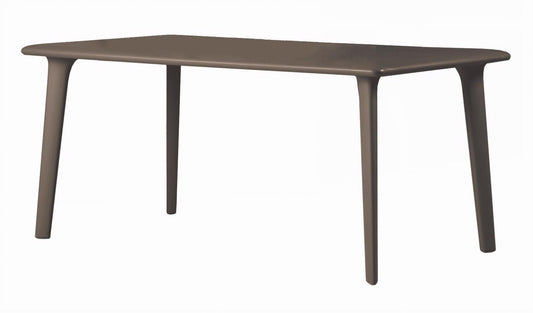Resol new dessa mesa rectangular interior, exterior 160x90 chocolate
