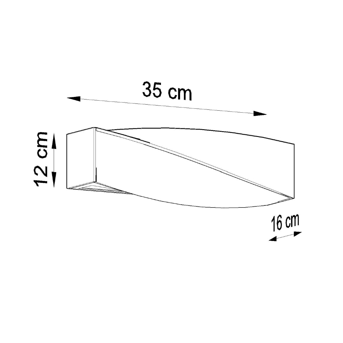 Aplique de cerámica SIGMA MINI - Sollux