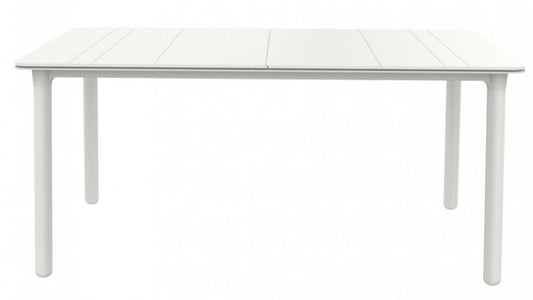 Garbar noa mesa rectangular interior, exterior 160x90 pie blanco - tablero blanco