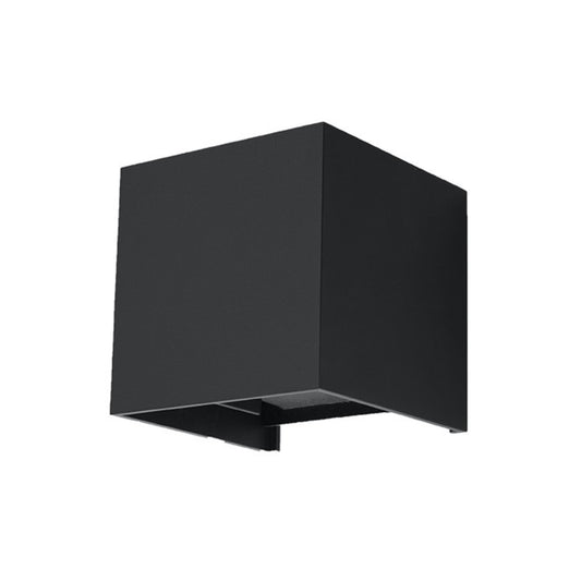 Aplique LUCA negro LED IP54 - Sollux