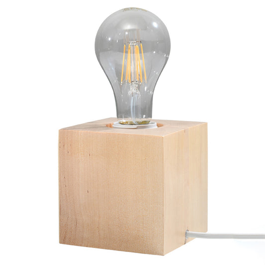 Lámpara de mesa ARIZ madera - Sollux