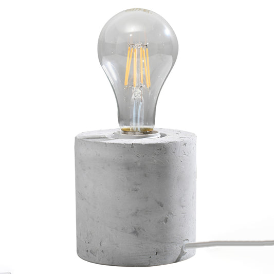 Lámpara de mesa SALGADO hormigón - Sollux