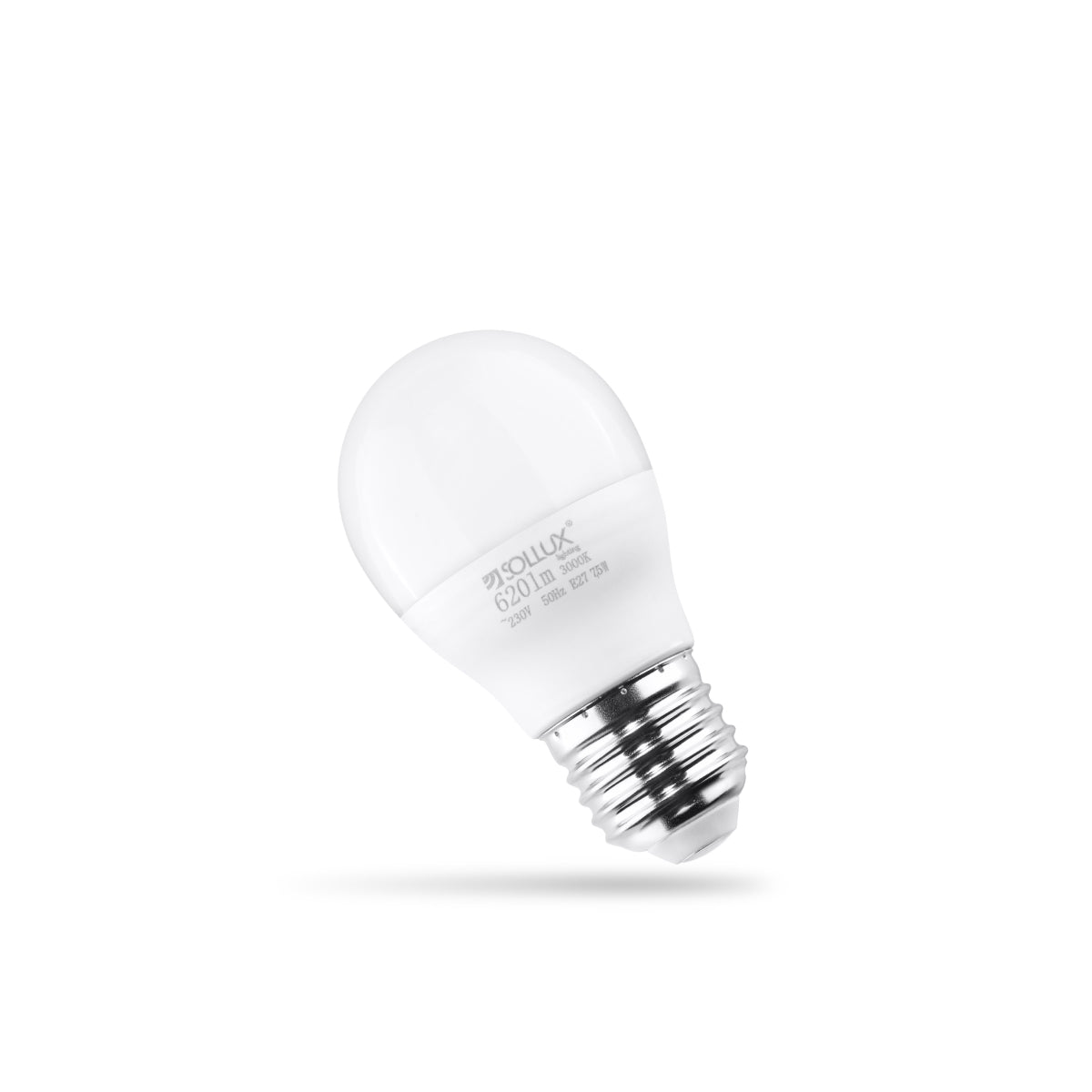 Bombilla LED E27 3000K 7,5W 620lm - Sollux