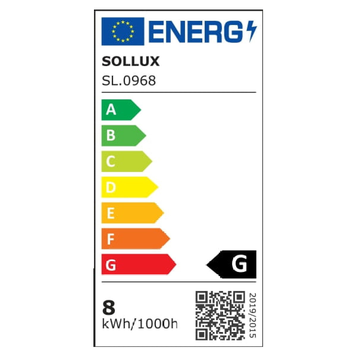 Bombilla LED E27 3000K 7,5W 620lm - Sollux