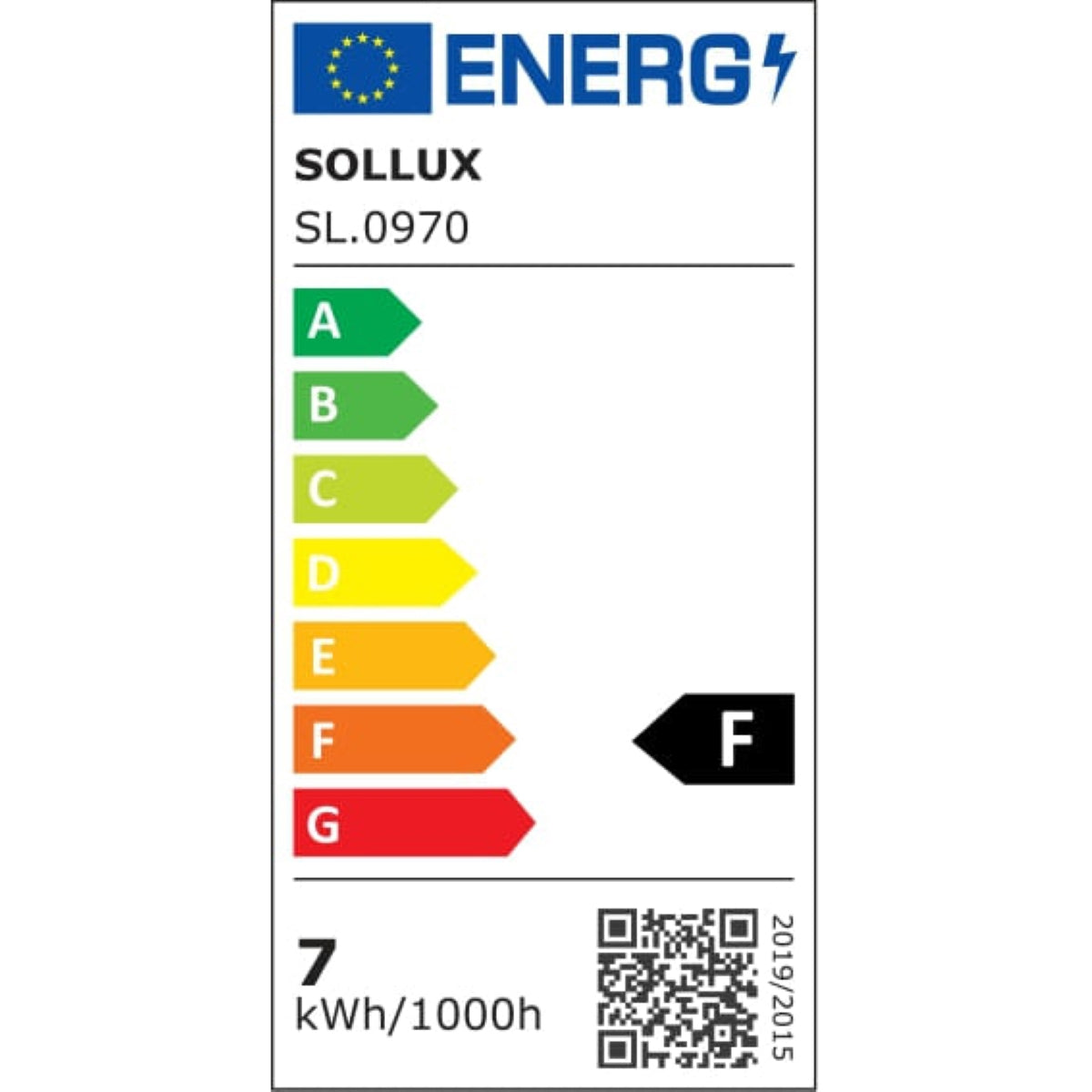 Bombilla LED E14 3000K 7,5W 620lm - Sollux