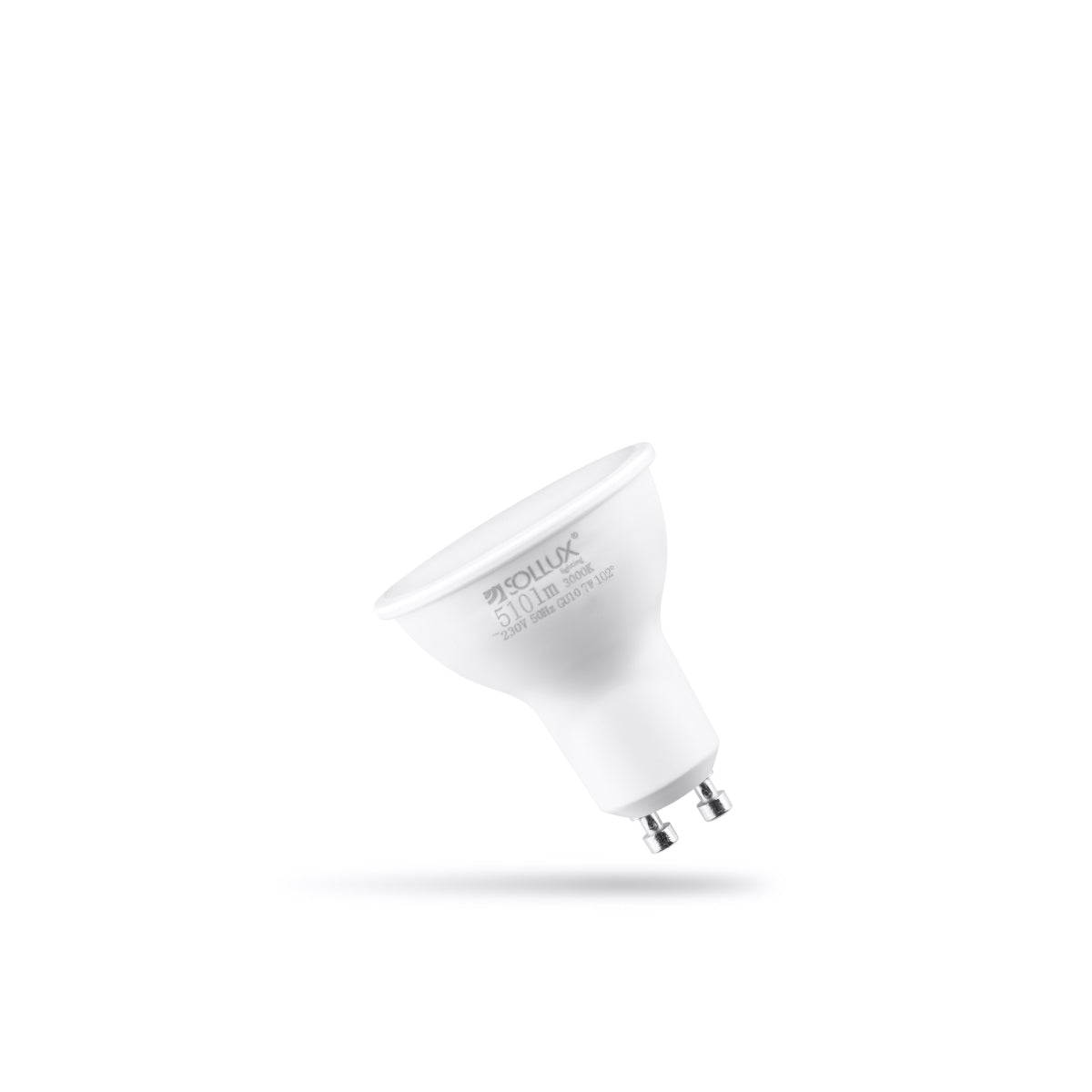 Bombilla LED GU10 3000K 7W 510lm - Sollux