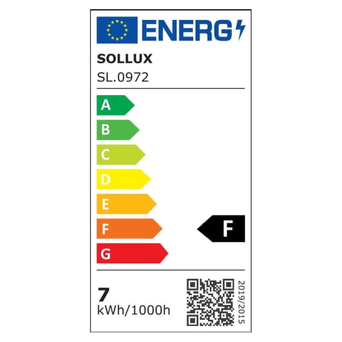 Bombilla LED GU10 3000K 7W 510lm - Sollux